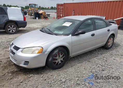 2004 Dodge Stratus Se z USA, uszkodzony, nr VIN 1B3EL36X74N266922